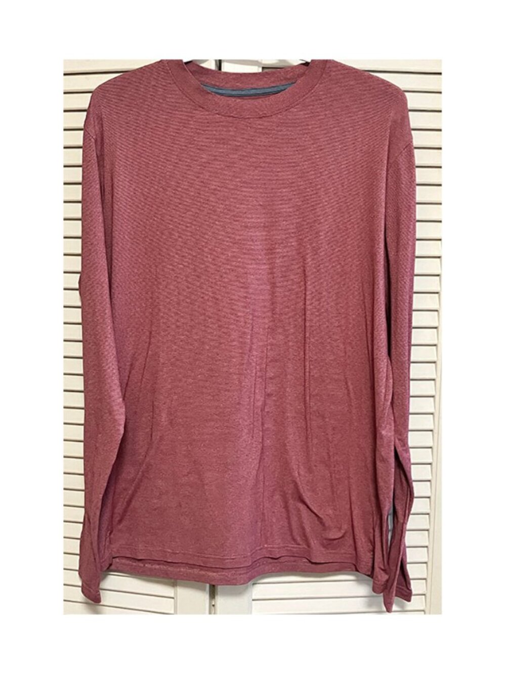 Long Sleeve Nathan Shirt Brick Large